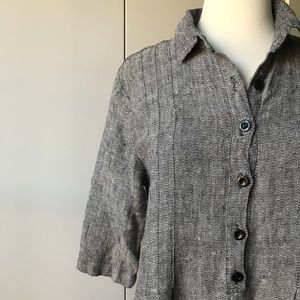 FLAX shirt dress